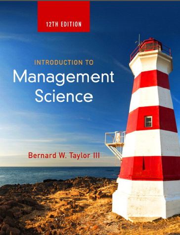 Introduction to Management Science (12th Edition) - Original PDF